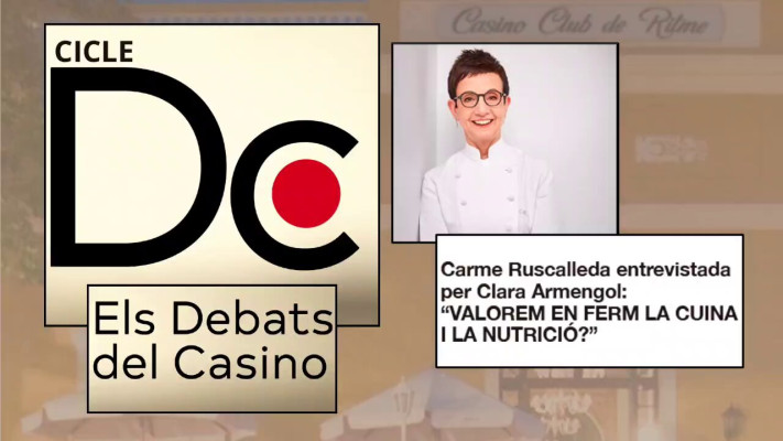 Aula Magna. Carme Ruscalleda als Cicles de Debat del Casino