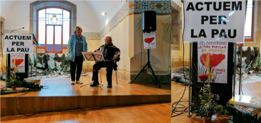 XXV Lectura popular de poemes d'arreu del món